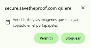 Activación portapapeles en el navegador